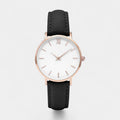 Calder Mayne | Women's Minimalist Leather Quartz Bracelet Watch