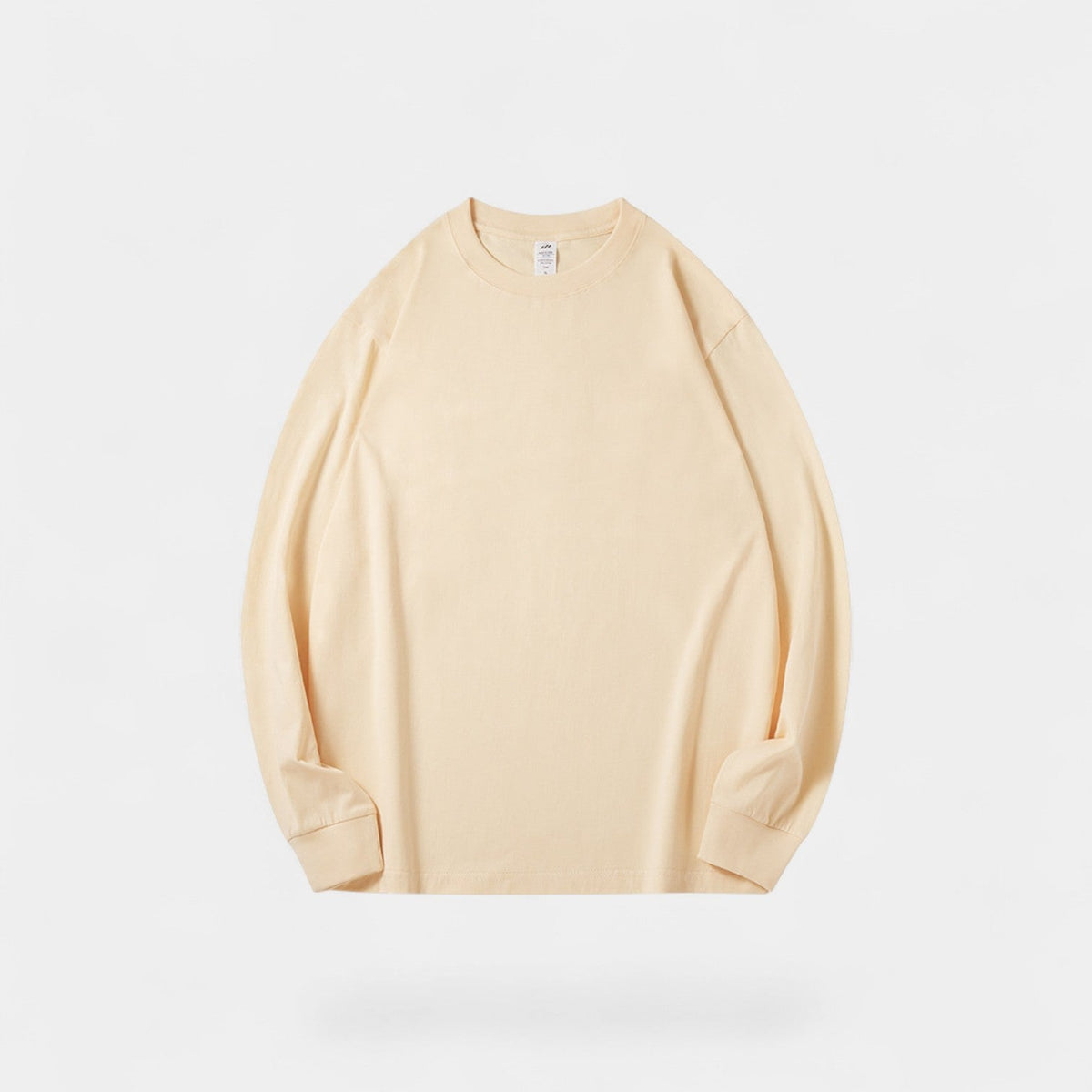 Set of 3 men's cotton crew neck sweaters – loose fit, refined, everyday essentials