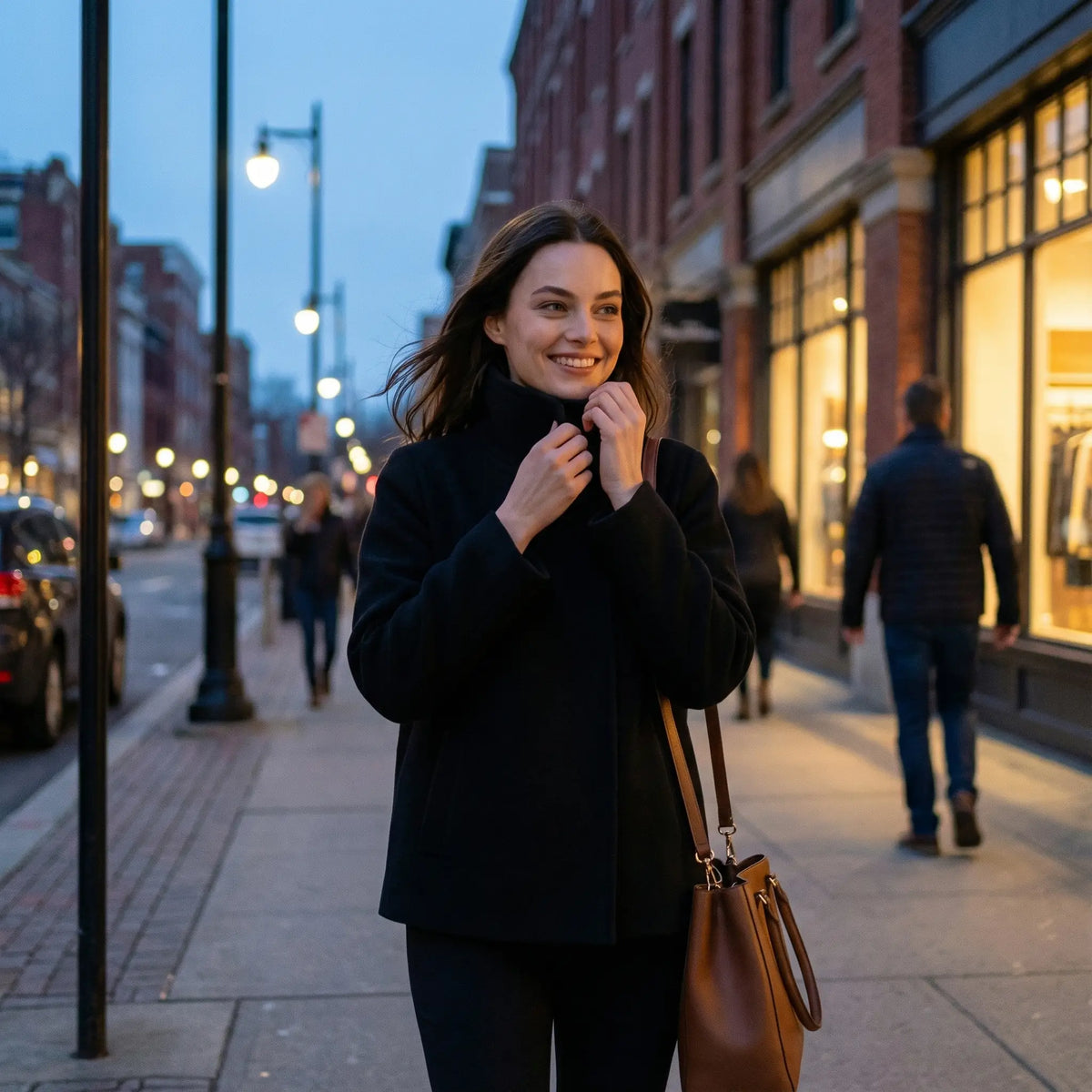 Rich | Women's high-neck wool coat