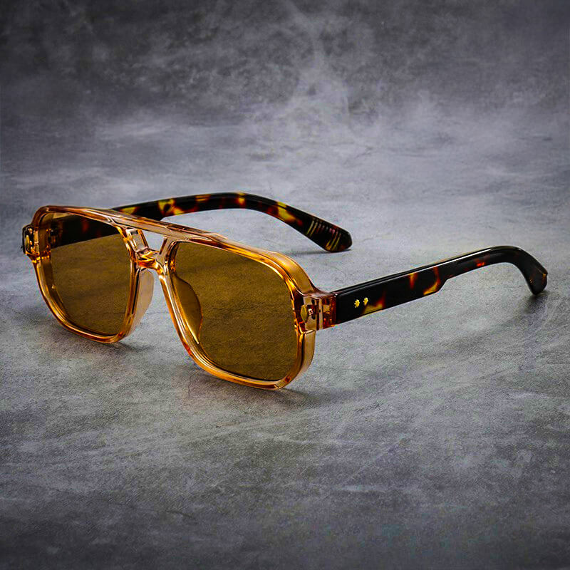 Men's Square Sunglasses – Sport Style Tinted Lenses