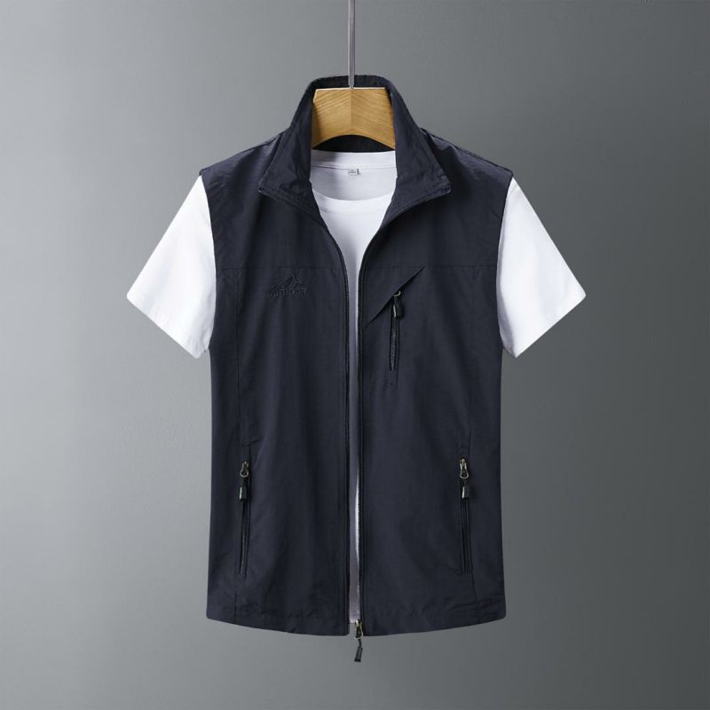 Men's Lightweight Outdoor Gilet – Breathable Zip Fastening