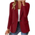 Women's Cardigan Jacket with Long Sleeves – Modern Fluid Cut