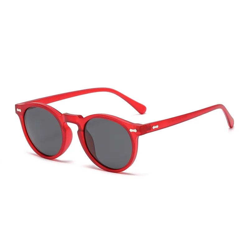 Women's Round Sunglasses – TAC Lenses with Sun Protection