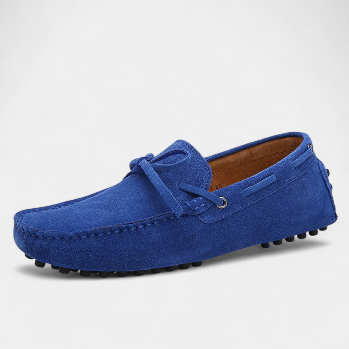 Calder Mayne | Men's Suede Leather Loafers – Lace-Up