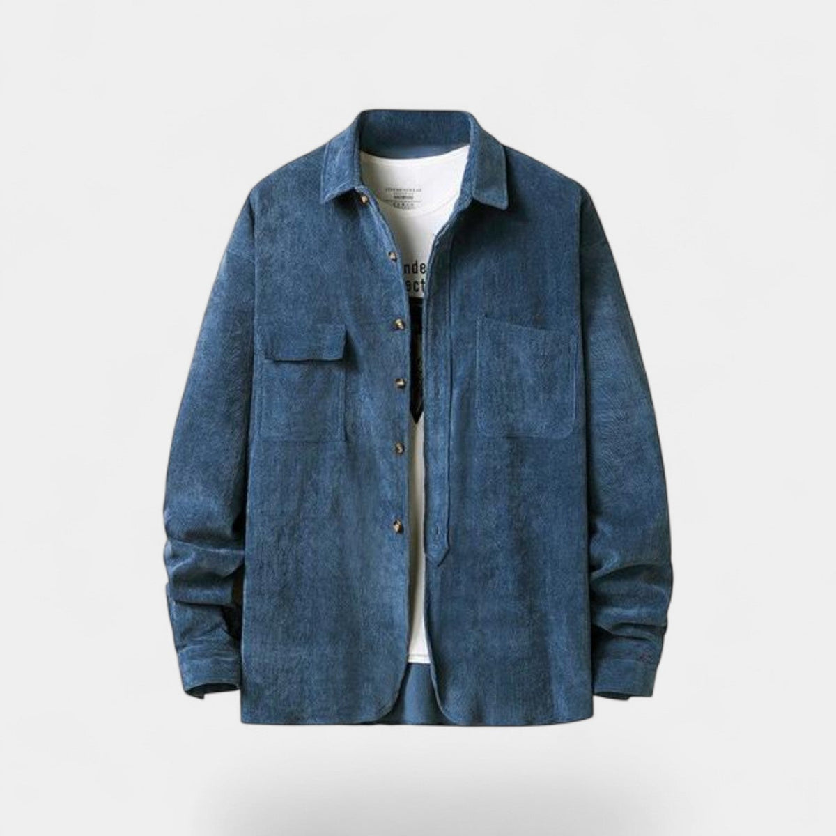 Men's Corduroy Cotton Shirt Jacket – Refined Casual Style