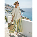 Calder Mayne | Women's Two-Piece Printed Woven Fabric Pant Set