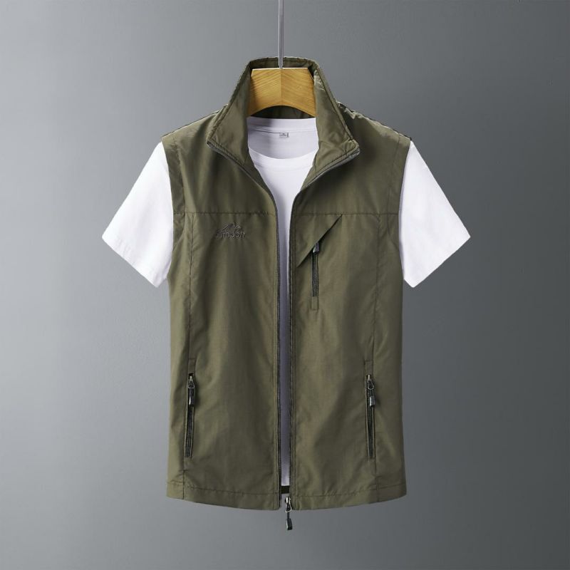 Men's Lightweight Outdoor Gilet – Breathable Zip Fastening