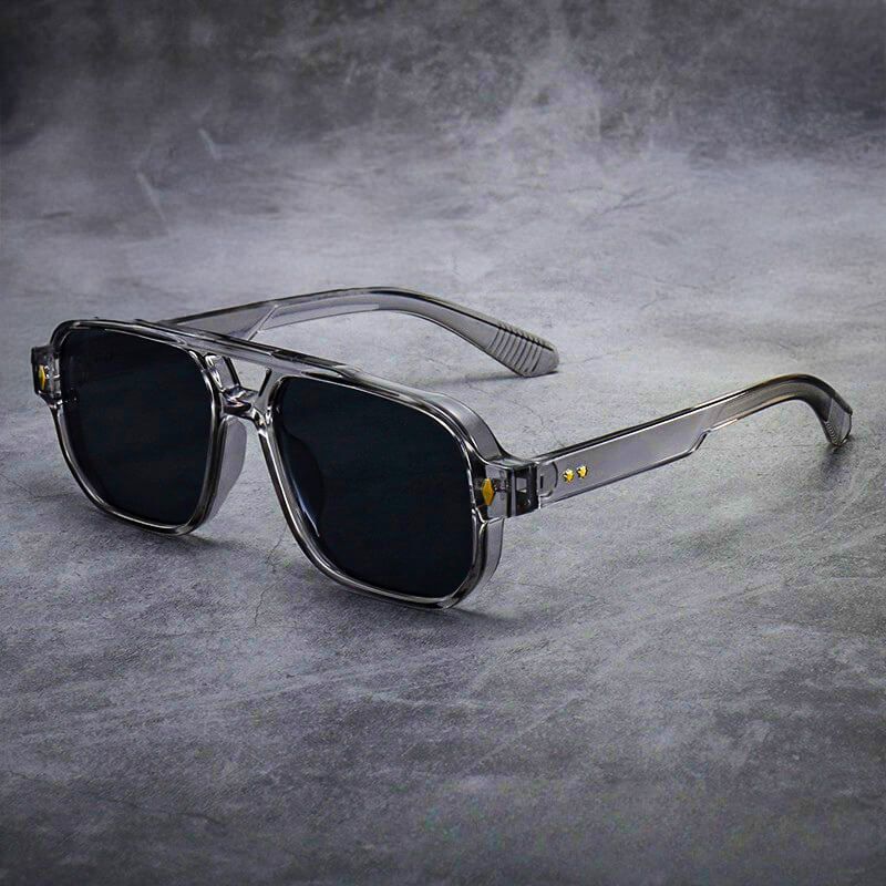 Men's Square Sunglasses – Sport Style Tinted Lenses