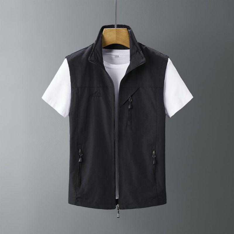 Men's Lightweight Outdoor Gilet – Breathable Zip Fastening