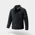 Men's Cotton Quilted Jacket – Classic Tailored Outerwear