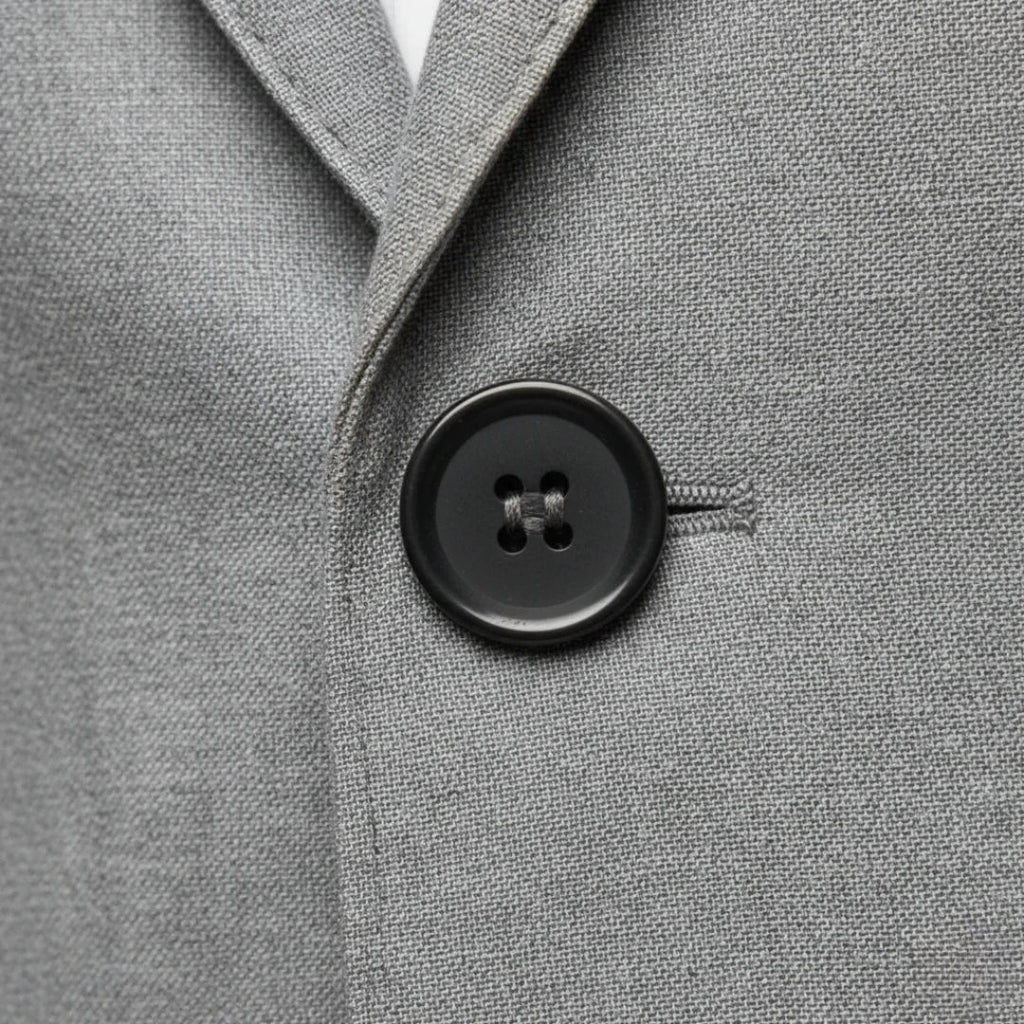 Men's Lightweight Casual Blazer – Tailored Fit, Double-Breasted