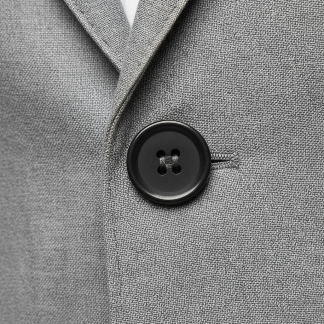 Men's Lightweight Casual Blazer – Tailored Fit, Double-Breasted