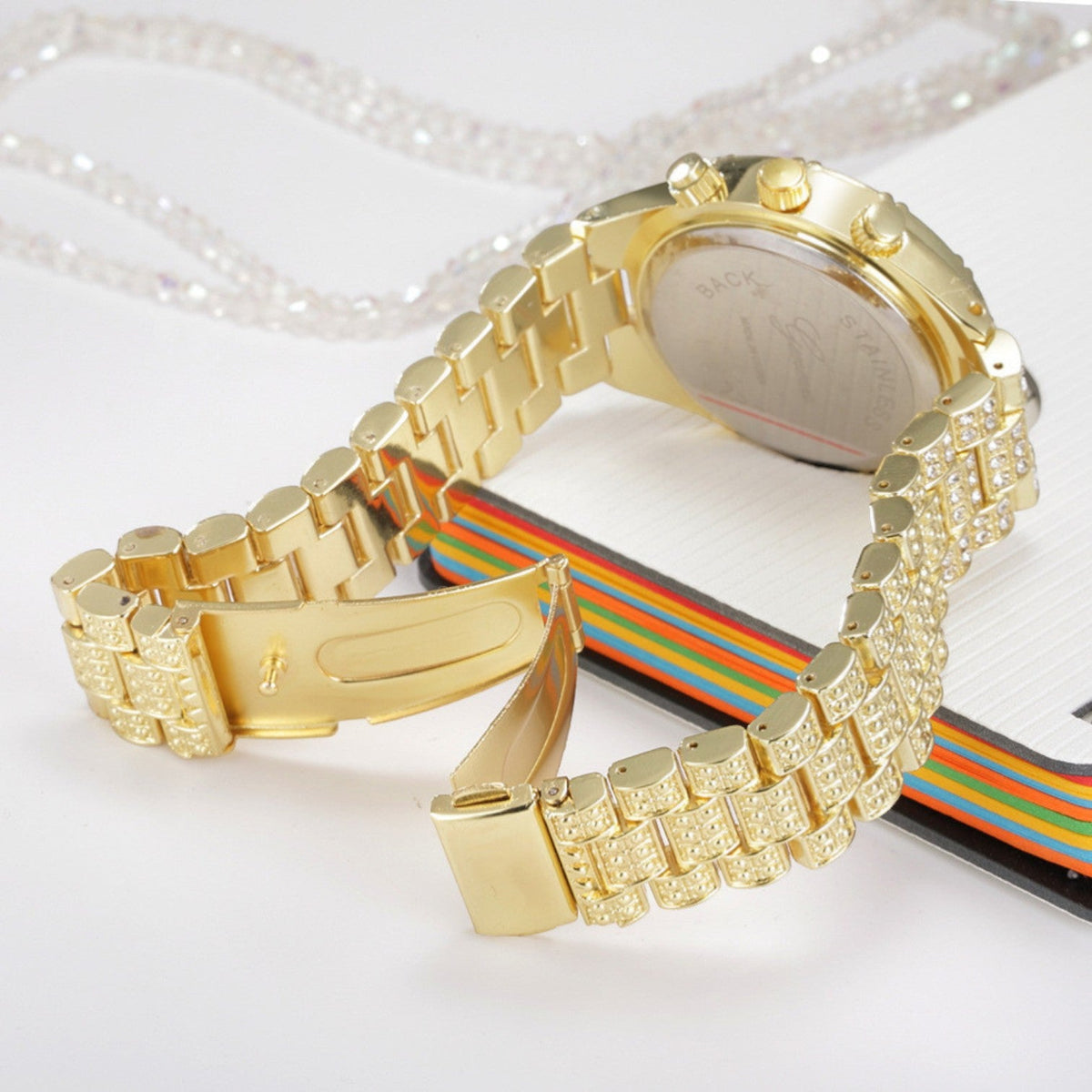 Calder Mayne | Women's Quartz Bracelet Watch with Decorative Dial