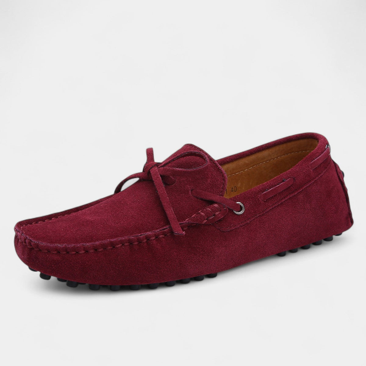 Calder Mayne | Men's Suede Leather Loafers – Lace-Up