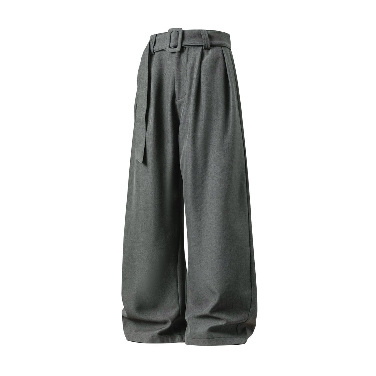 Men's wide-leg tailored trousers in viscose blend – Fluid drape