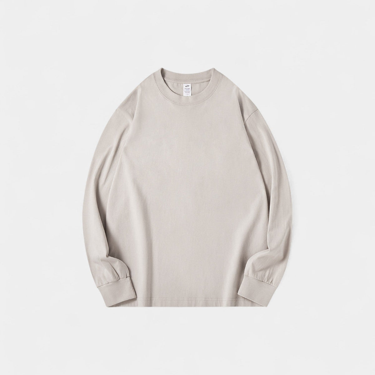 Set of 3 men's cotton crew neck sweaters – loose fit, refined, everyday essentials