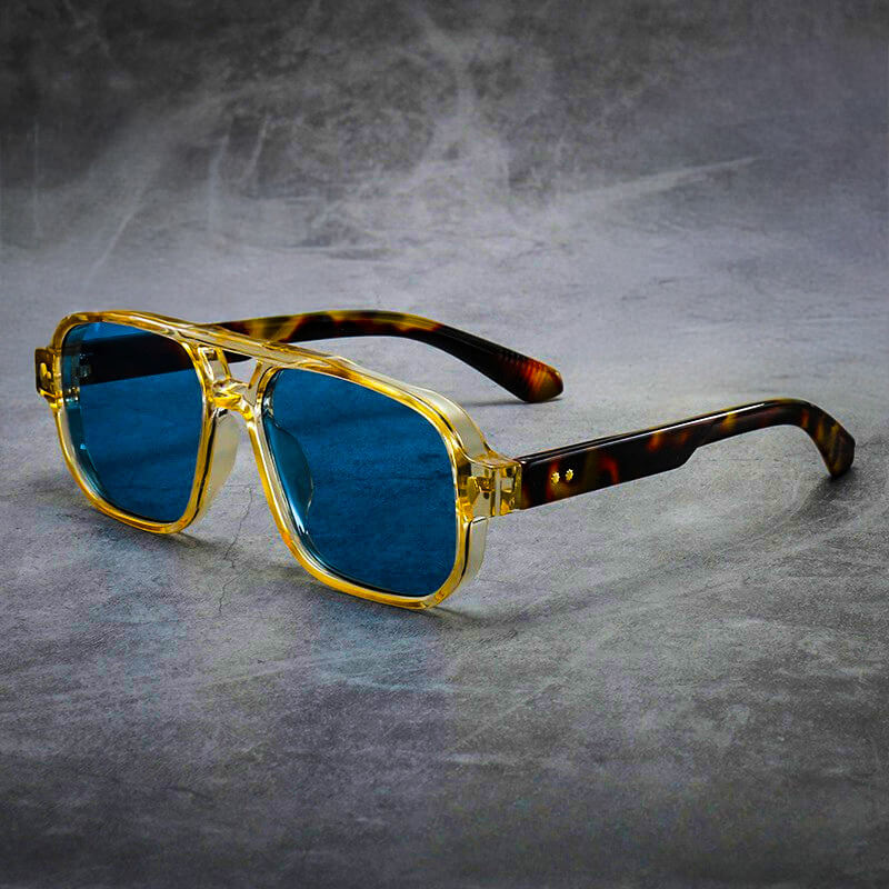 Men's Square Sunglasses – Sport Style Tinted Lenses