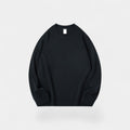Set of 3 men's cotton crew neck sweaters – loose fit, refined, everyday essentials