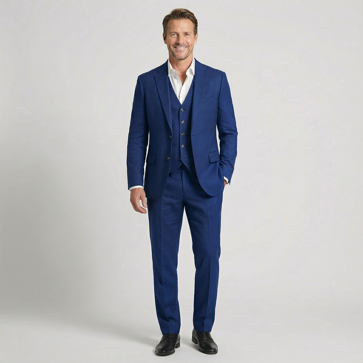 Calder Mayne | Men's linen suit
