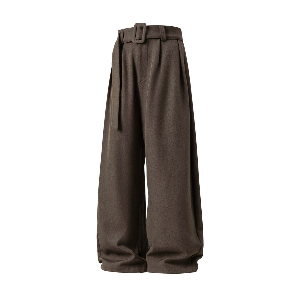 Men's wide-leg tailored trousers in viscose blend – Fluid drape