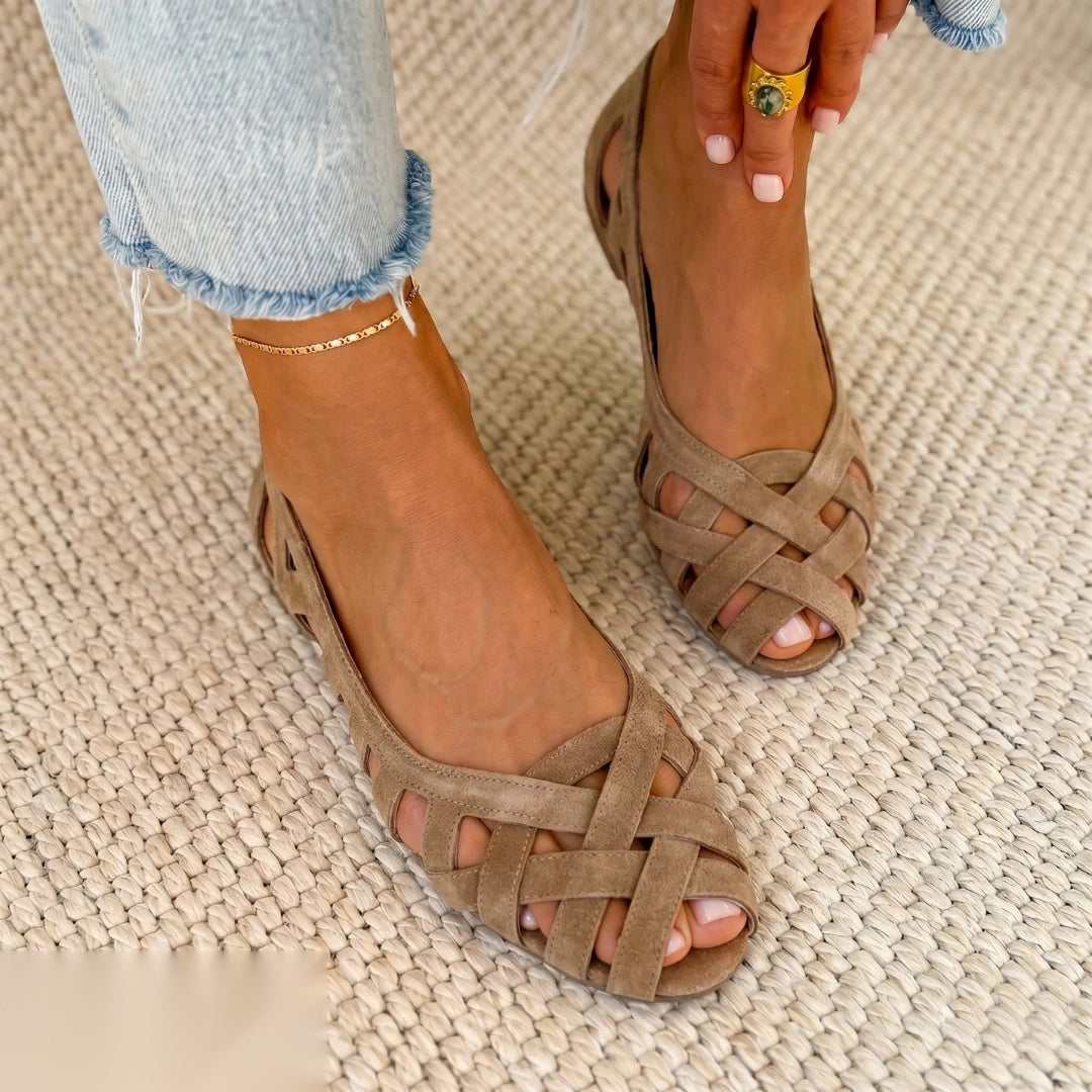 Women's Comfort Sandals – Flexible Slip-On with Cushioned Sole