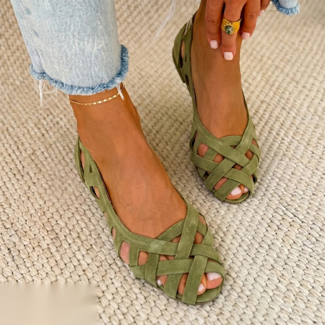 Women's Comfort Sandals – Flexible Slip-On with Cushioned Sole