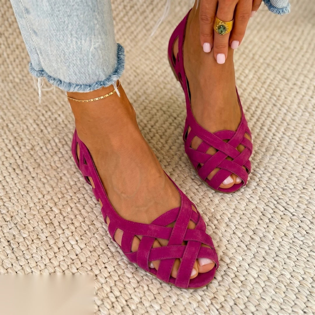 Women's Comfort Sandals – Flexible Slip-On with Cushioned Sole