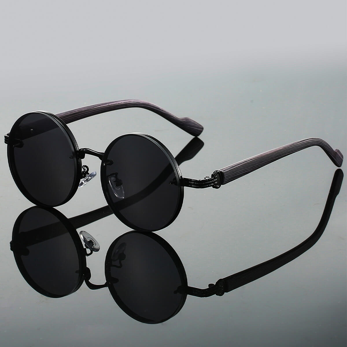 Women's Sunglasses – Classic Round Frame Tinted Lenses