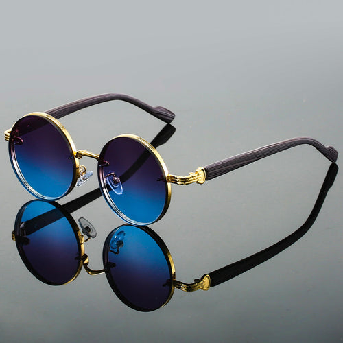 Women's Sunglasses – Classic Round Frame Tinted Lenses