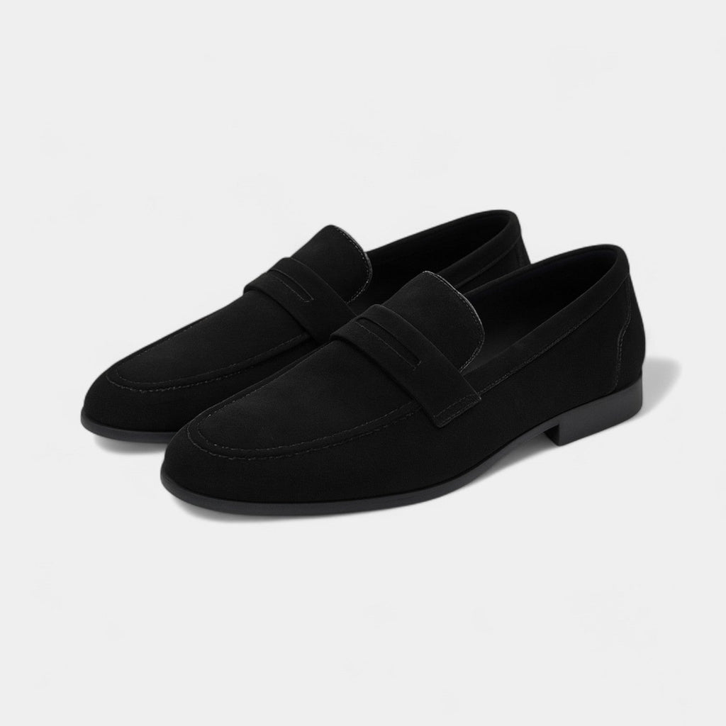 Men's Suede Slip-On Loafers – Versatile Comfort
