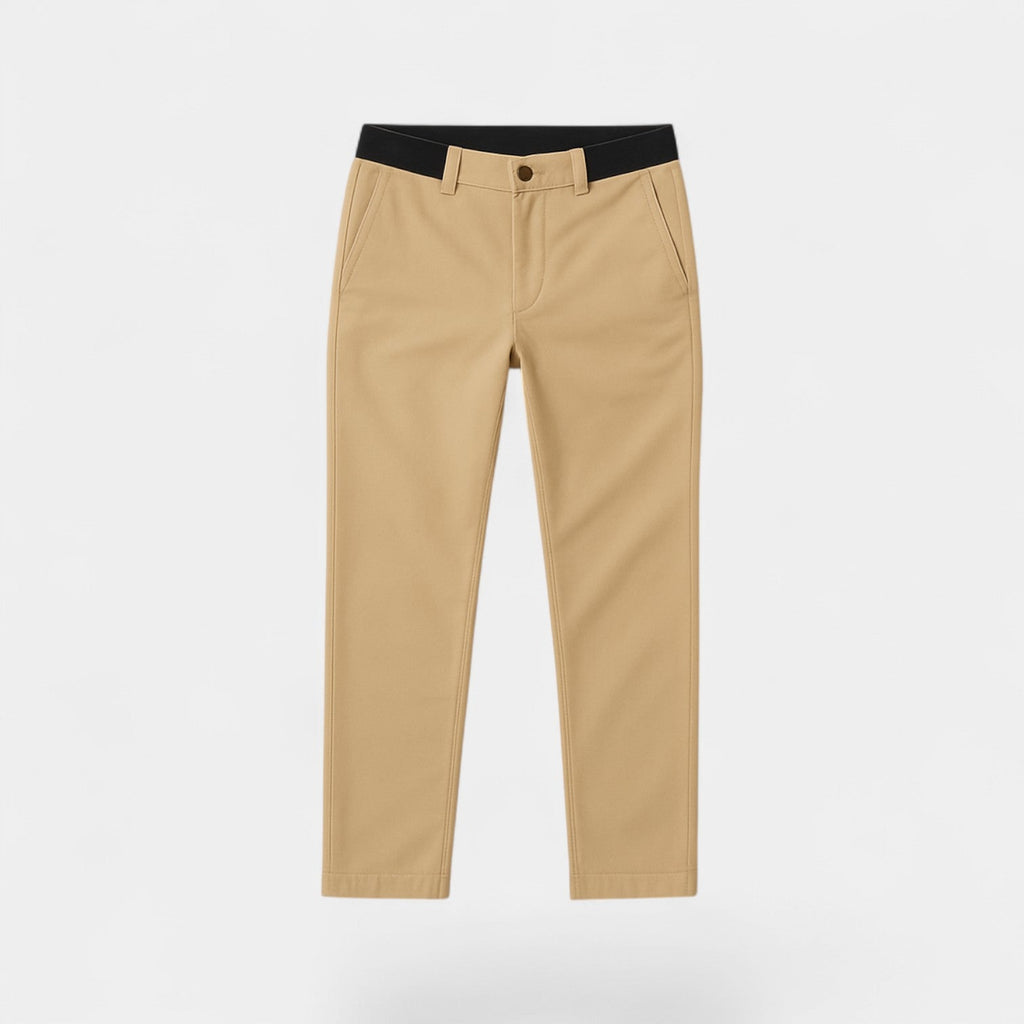 Men's Stretch Cotton Chino Pants – Tailored Look, Refined Style