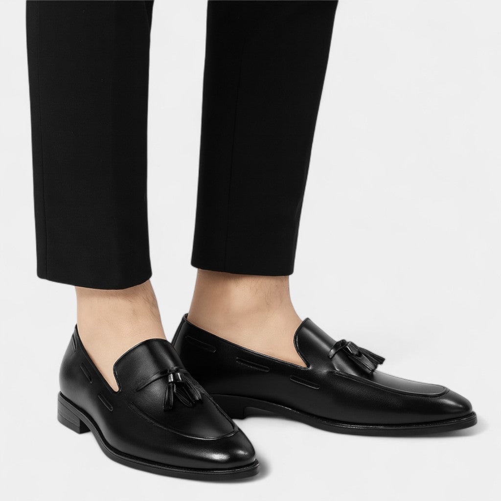Men's Faux Leather Loafers – Urban Comfort and Discreet Elegance