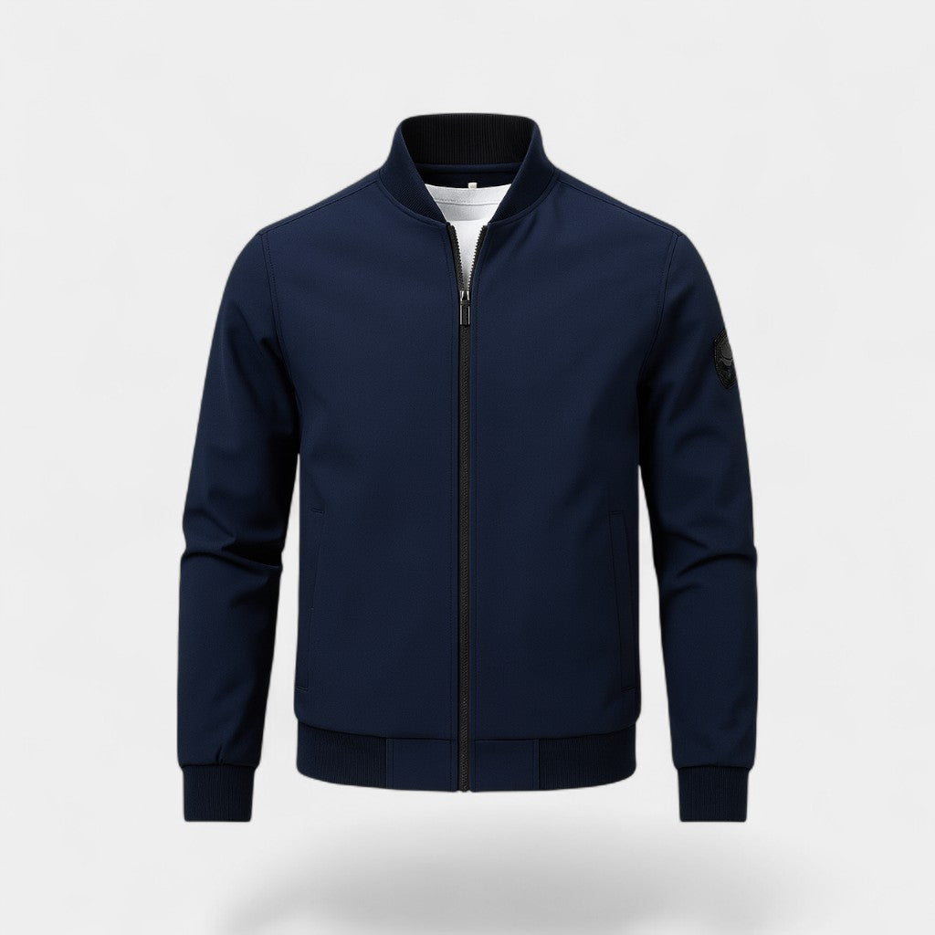 Men's Slim Fit Korean Style Jacket – Solid Minimalist Color