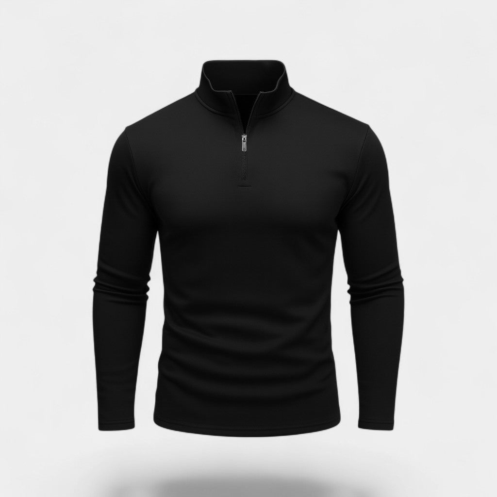 Men's Quarter Zip Long Sleeve – Minimalist Athletic Layer