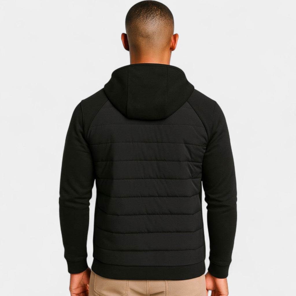 Men's Hooded Softshell Puffer – Korean Style