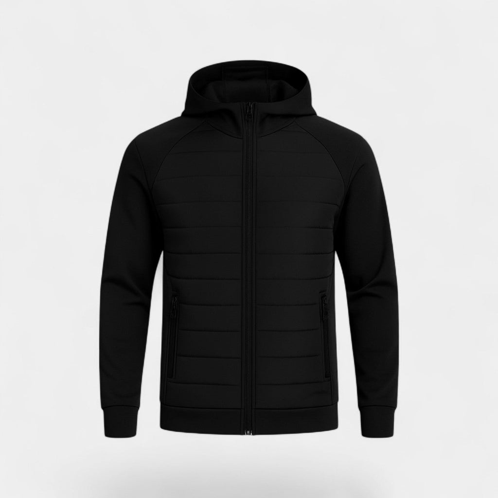 Men's Hooded Softshell Puffer – Korean Style