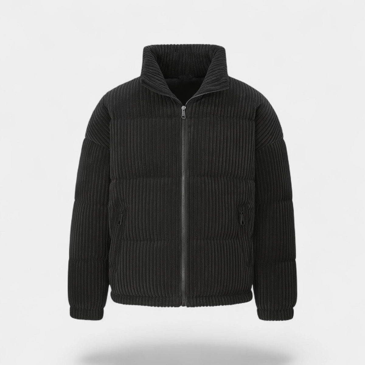 Men's Corduroy Quilted Jacket – Loose Thickened Fit
