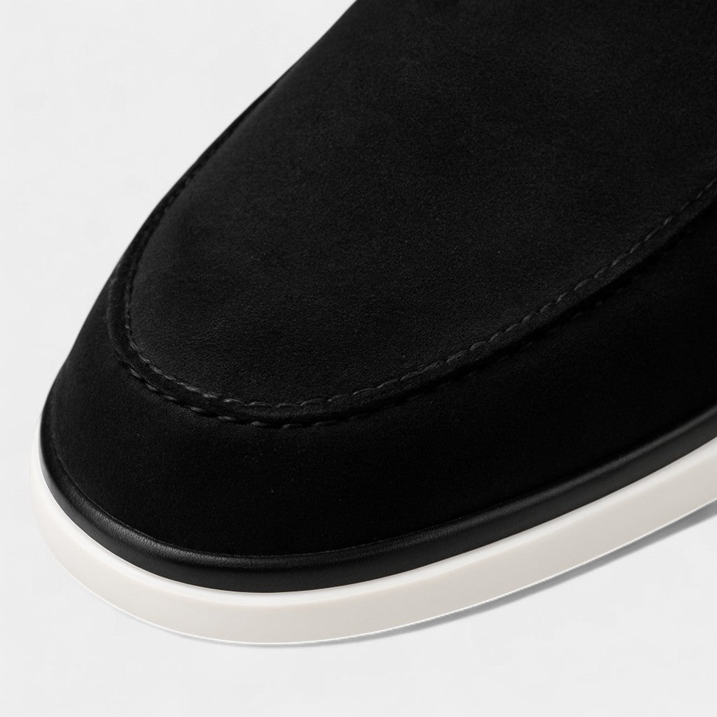 Men's Suede Lace-Up Loafers – Everyday Casual Style
