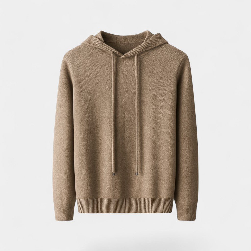 Men's 100% Merino Wool Hoodie – Loose Minimalist Fit