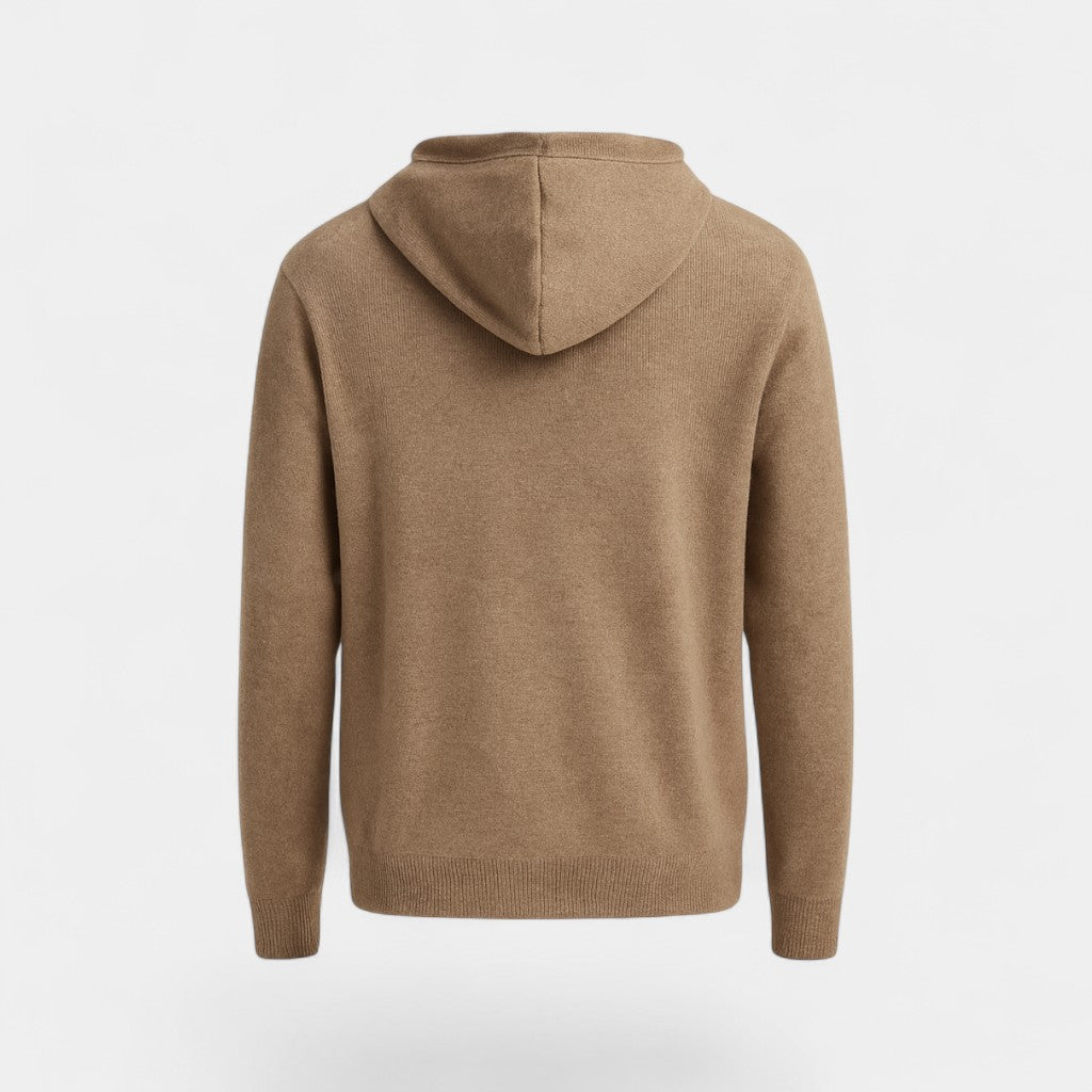 Men's 100% Merino Wool Hoodie – Loose Minimalist Fit