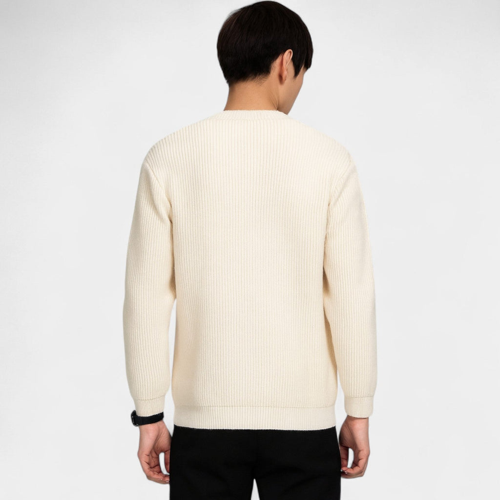 Men's Slim Fit Knit Cardigan – Minimalist Everyday Layer