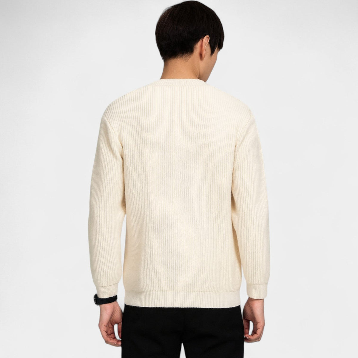 Men's Slim Fit Knit Cardigan – Minimalist Everyday Layer