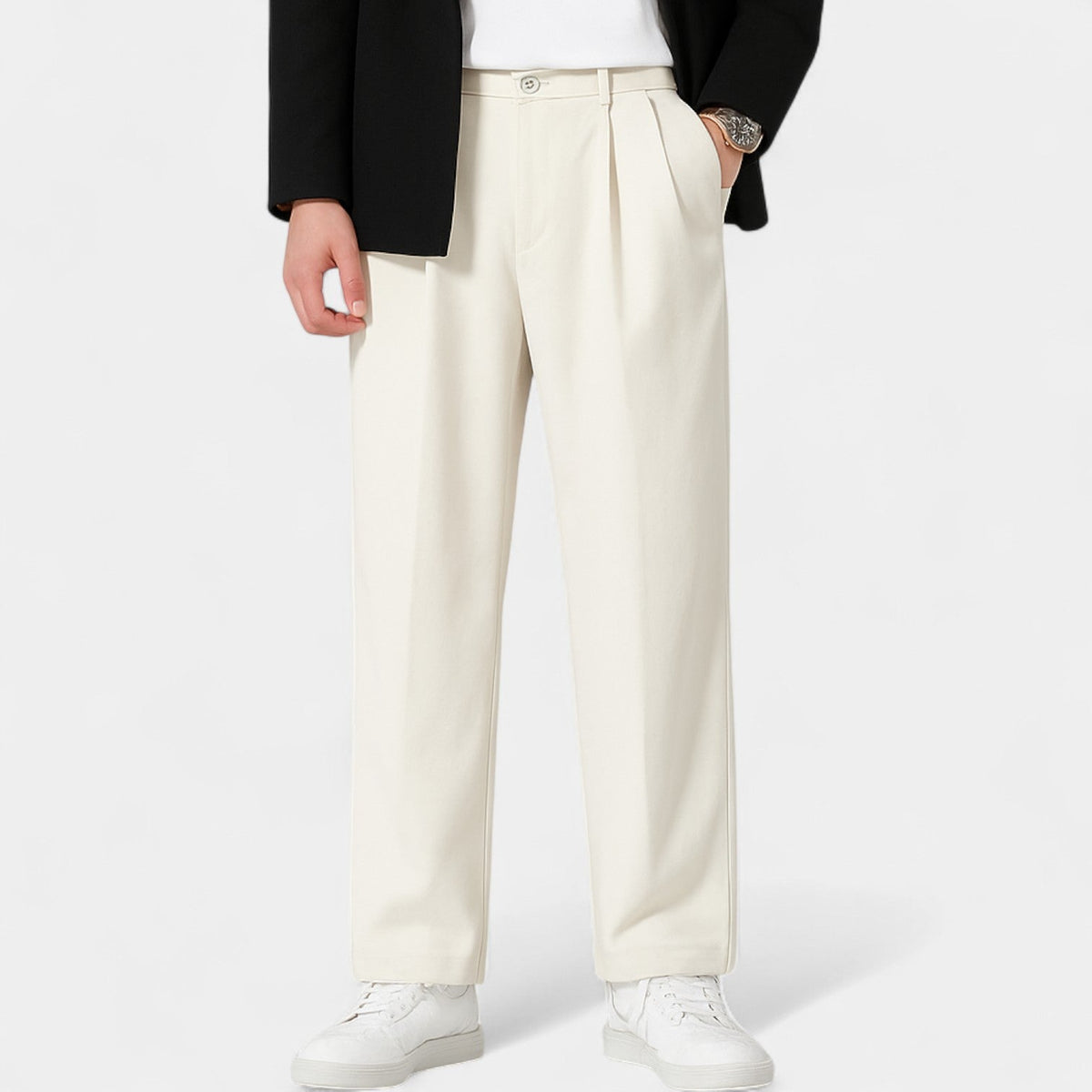 Men's Oversized Business Casual Pants – Light and Relaxed Fit