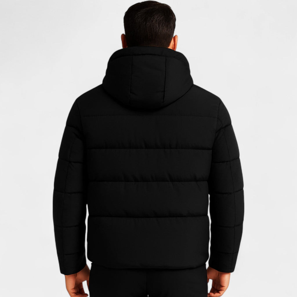 Men's Feather Hooded Puffer – Thick Warm Casual