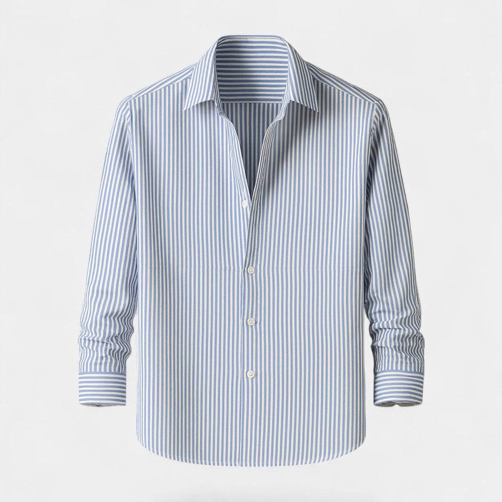 Striped Cotton Shirt - Riviera Fit