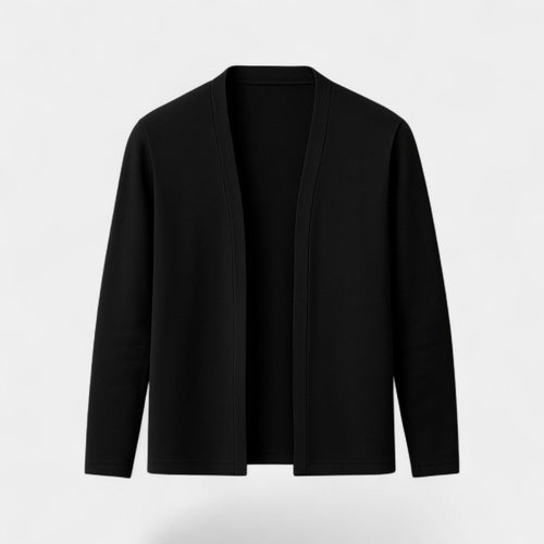 Men's cotton cardigan – basic slim casual fit