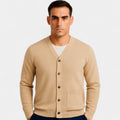 Men's wool V-neck vest – timeless minimalist layering