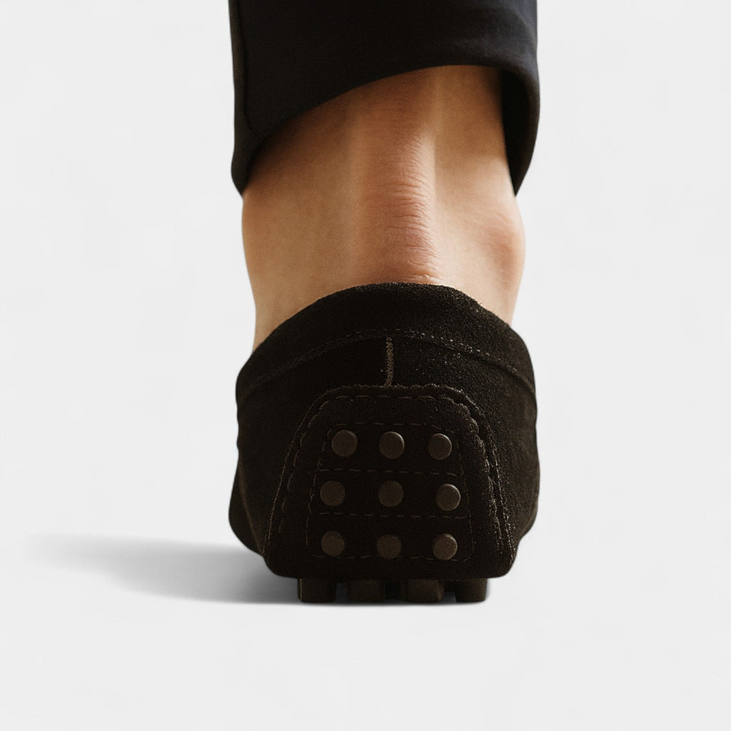 Men's Suede Leather Loafers - Casual Slip-On Loafers