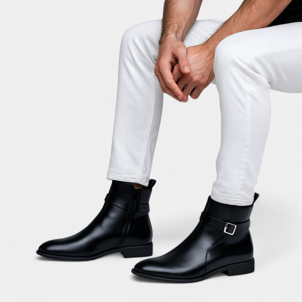 Men's High Leather Boots