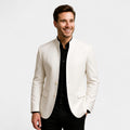 Men's casual slim blazer – Korean style, fitted, casual elegance